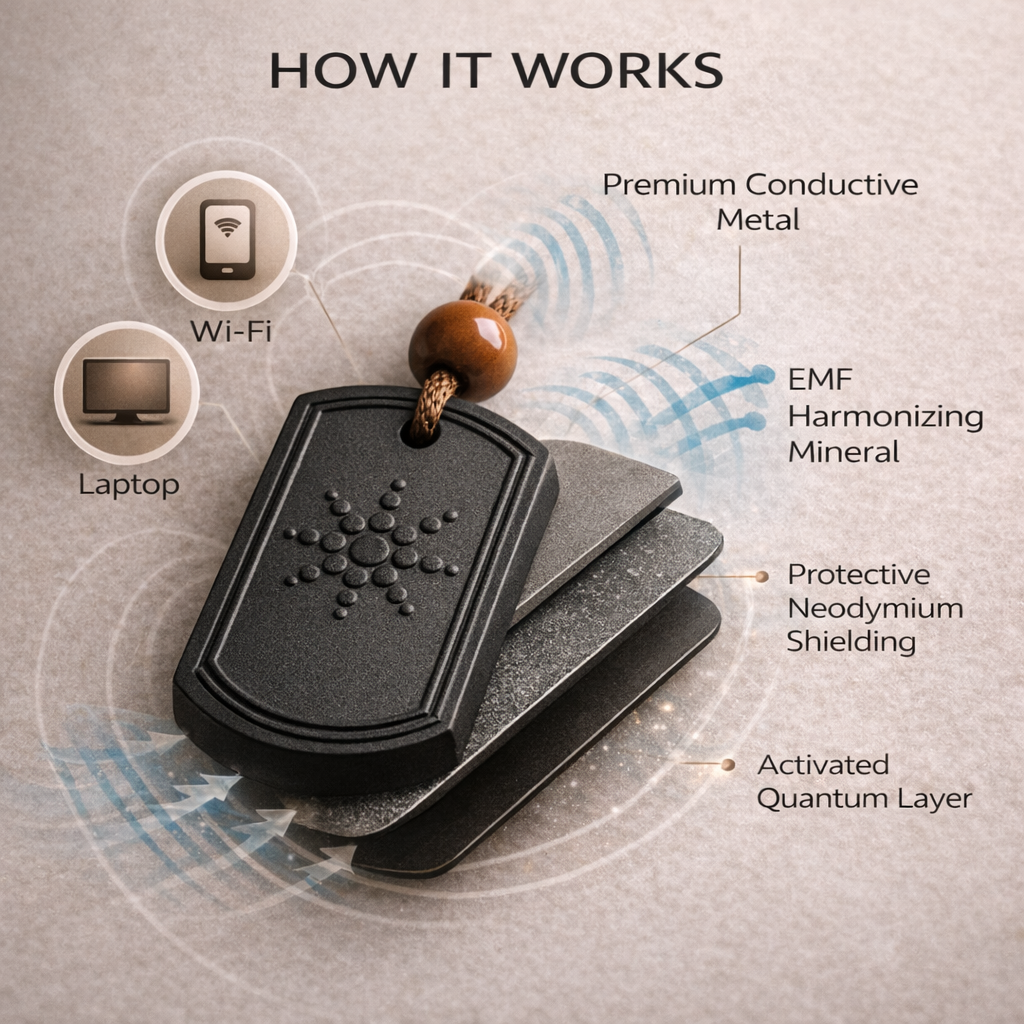 (NEW) Q Shield EMF Protection Necklace